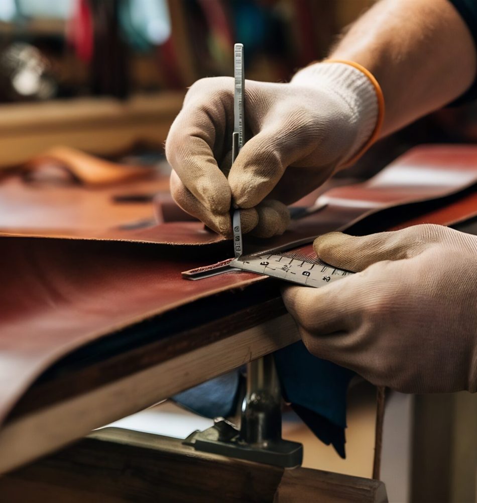 measuring-leather-stripe